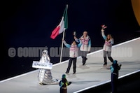 VIDEO: Así desfiló la delegación mexicana en la apertura de los Juegos Olímpicos Invernales