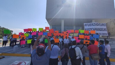 En Veracruz se realizaron manifestaciones para pedir la liberación de Del Río Virgen