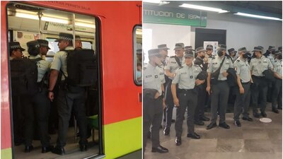 Iniciarán labores de seguridad y vigilancia en el Metro
