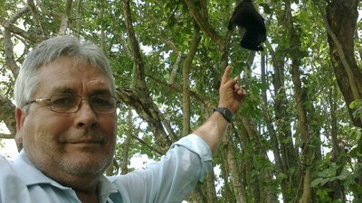 El activista protegía a los monos saraguatos