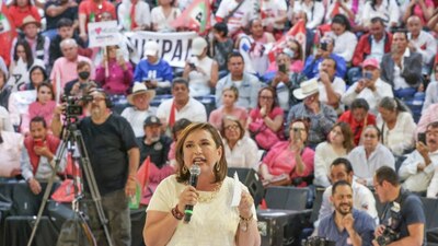 La candidata aseguró que su gobierno será humanista