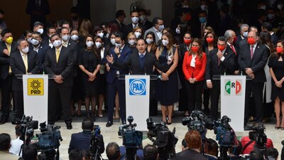 PAN,PRI y PRD denunciarán intromisión del narco en las elecciones del 6 de junio
