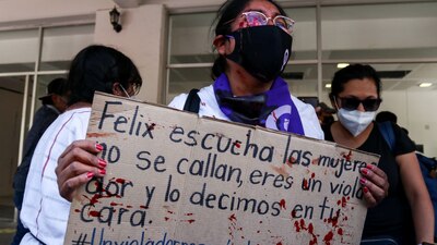 La feminista contenderá contra Félix Salgado Macedonio, candidato de Morena sobre quien pesan acusaciones de violación