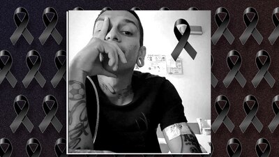 El joven cuenta lo difícil que fue despedirse de su familia