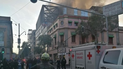 EL siniestro ocurrió alrededor de las 5:40 horas en las oficinas ubicadas en la calle Delicias, en el Centro Histórico