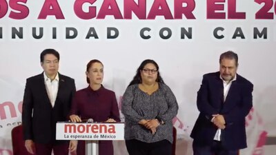 La exmandataria presentó el papeleo para entrar a la contienda interna