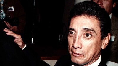 Mario Villanueva cuando era gobernador de Quintana Roo