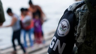 Miles de elementos de esta corporación vigilan la frontera sur