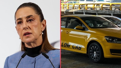 Los taxistas del AICM buscan restringir el paso de choferes de aplicación en las terminales del aeropuerto