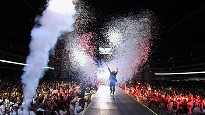 AMLO cerró su campaña presidencial en el Estadio Azteca