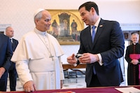 Marco Rubio se reúne con el Papa León tras ataques de Trump al pontífice