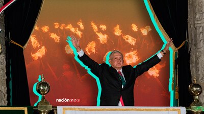 AMLO fue cuestionado en redes por el anuncio de que habría antorchas el 15 de septiembre