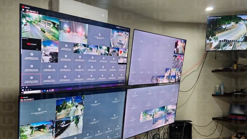 Aseguran centro C4 clandestino operado por presuntos delincuentes en Culiacán