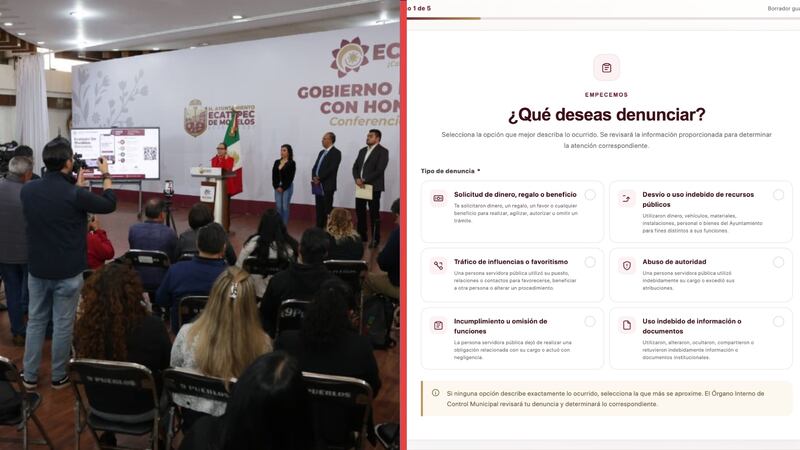“Ecatepec Sin Mordidas”: lanza plataforma para denunciar a malos funcionarios y abusos de autoridad