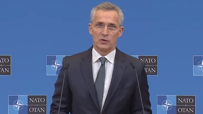 El secretario general explicó que los países aliados ni tienen tropas en Ucrania, el cual no es miembro de la OTAN