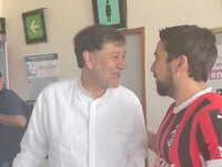 VIDEO: Noroña e hijo de Felipe Calderón se encaran en Aeropuerto