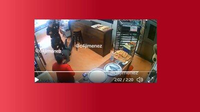 Un hombre usó una pistola réplica para asaltar una panadería