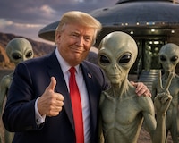 Trump anuncia que el Pentágono está por revelar archivos sobre ovnis “muy interesantes”