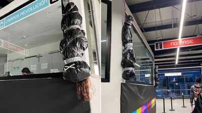 El gobierno capitalino reprobó la acción que hicieron algunos empleados del cablebús