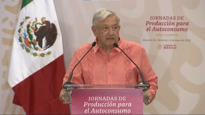 Insistió en que el país debe tener autosuficiencia alimentaria para eliminar aranceles