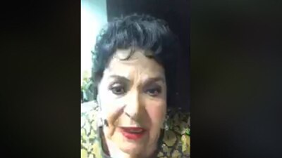 En sus redes sociales la actriz comparó a AMLO con su nieto