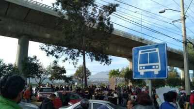 Así luce el Anillo Periférico, cerrado de sur a norte