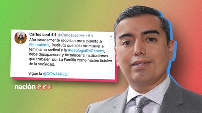 El legislador de Nuevo León celebró el recorte del gobierno federal al Inmujeres