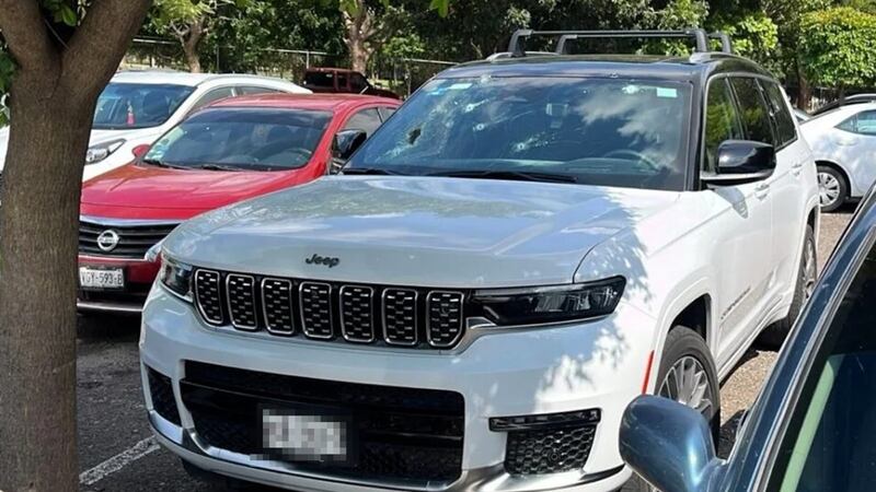 Reportan ataque armado contra camioneta de familiar de Rubén Rocha Moya, gobernador de Sinaloa