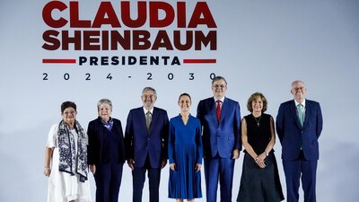 La virtual presidenta electa de México, presentó a los seis primeros miembros de su futuro gabinete