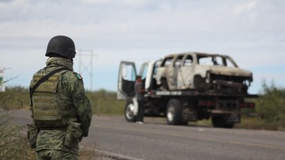 La dependencia federal dijo que la detención se realizó el viernes al cumplirse un año de la masacre