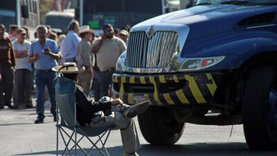 Los bloqueos en Cuernavaca, Morelos, llevan más de nueve horas en distintos puntos