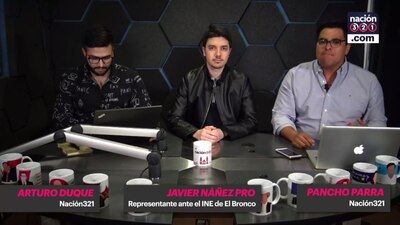 En #Nación321Live el abogado que representa en materia electoral a 'el Bronco'