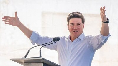 Lo corearon durante un evento que tuvo en Nuevo León