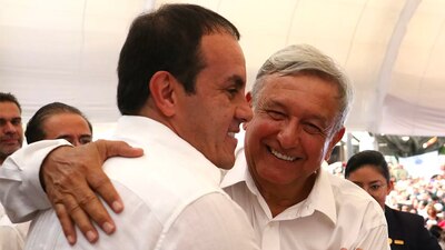 El gobernador de Morelos asegura que siempre apoyará al presidente