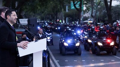 El mandatario encabezó el arranque del operativo de seguridad