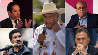 Pese a ser de distintos partidos, a estos gobernadores los une su interés de que AMLO no gane