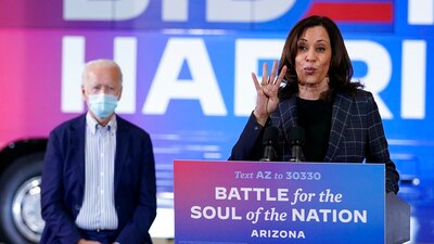 Harris se sumó a la fórmula de Biden tras ser candidata de los demócratas a la presidencia