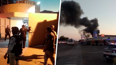Las autoridades siguen en el sitio controlando el incendio en el Cereso