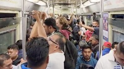La cuenta de Twitter del Metro subido evidencia del funcionamiento actual del tramo