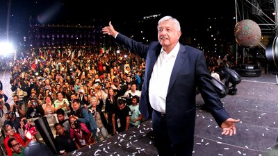 López Obrador mandó un mensaje desde el centro del país