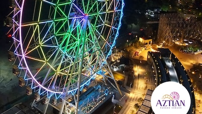 Fue construido en lo que un día fue la Feria de Chapultepec