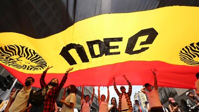 Según el rector de la universidad en la movilización paticiparon 103 mil personas.