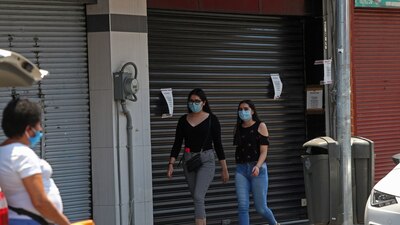 Negocios en la CDMX fueron cerrados debido a la pandemia del coronavirus