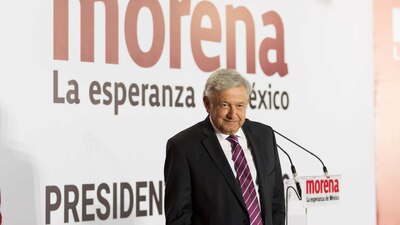 El líder de Morena dijo que los políticos no tendrían perdón por sus delitos