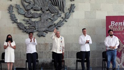 AMLO detalló que se viven tiempos de soberanía y libertad, lucha por la igualdad y la justicia.