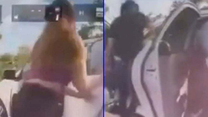 Revelan nuevo video del momento en que comando ‘levanta’ a la influencer ‘La Nicholette’