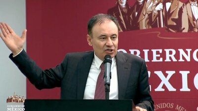 El secretario de Seguridad y Protección Ciudadana, Alfonso Durazo