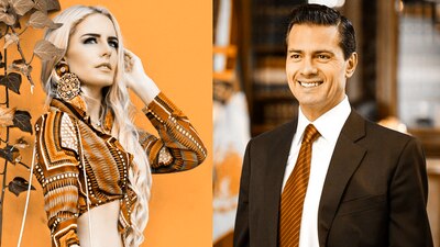 La modelo mexicana Tania Ruiz se ha visto envuelta en rumores por culpa del expresidente Enrique Peña