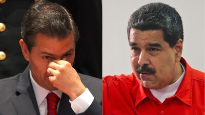 El presidente mexicano fue atacado por su homólogo venezolano en esta semana