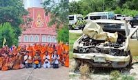 Niño de 11 años arrolla a grupo de monjes en Tailandia; hay 9 muertos